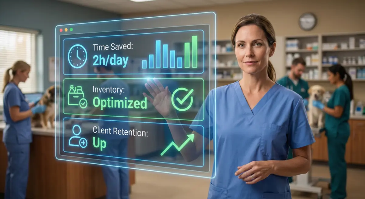 Gestión inteligente de la clínica veterinaria con datos y anticipación