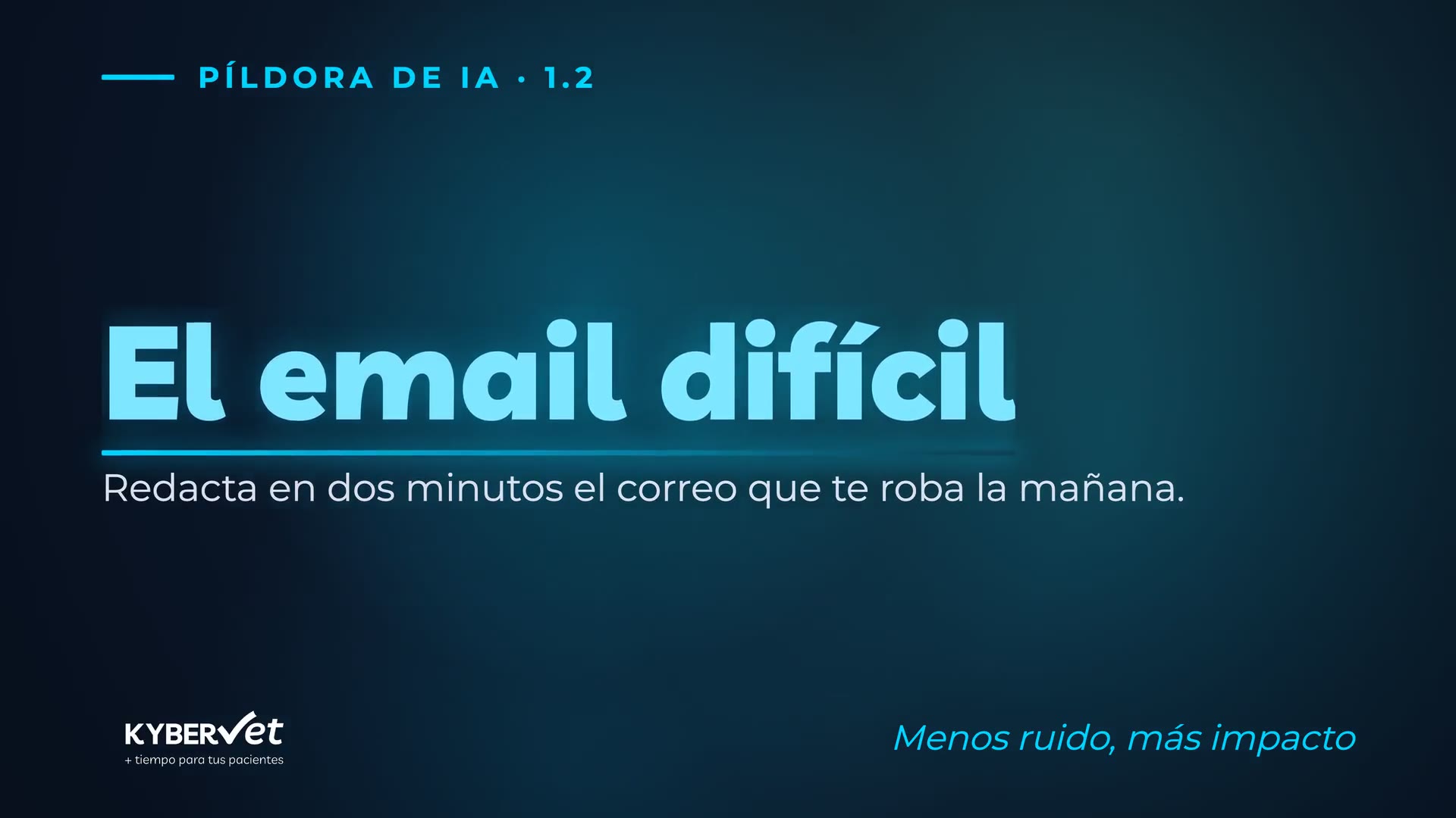 Play the video: Mr. Pacheco's email written live with ChatGPT