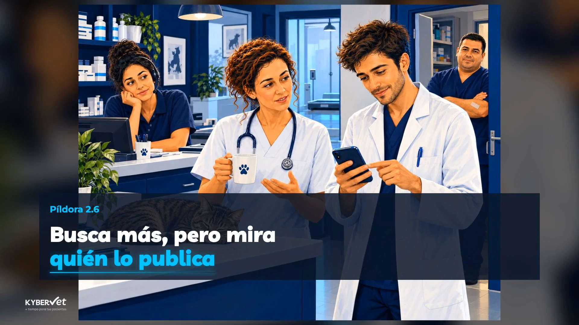 Busca más, pero mira quién lo publica